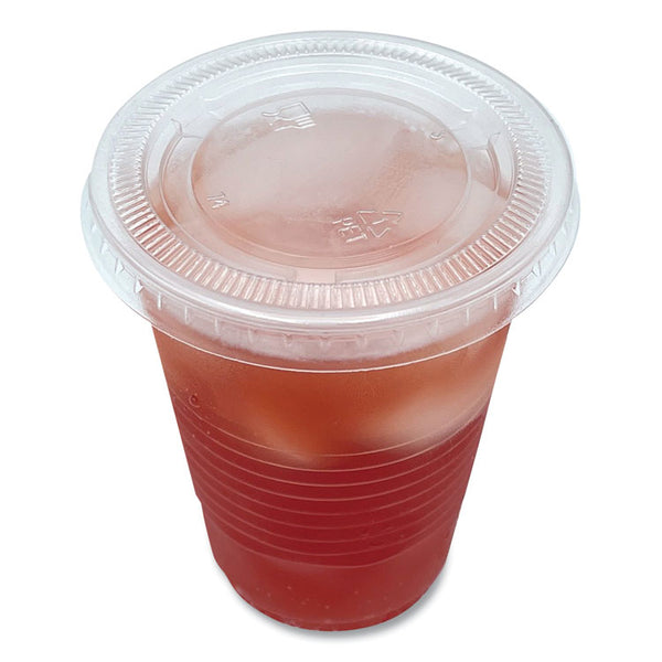 Boardwalk® Souffle/Portion Cup Lids, Fits 3.25 oz to 5.5 oz Portion Cups, Clear, 2,500/Pack (BWKPRTLID4)