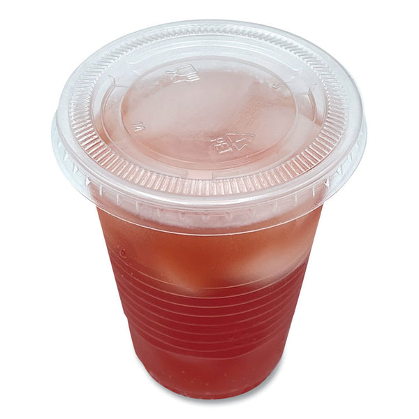 Boardwalk® Souffle/Portion Cup Lids, Fits 3.25 oz to 5.5 oz Portion Cups, Clear, 2,500/Pack (BWKPRTLID4) Case of 25000