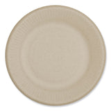 World Centric® Fiber Plates, Ripple Edge Plate, 6.1" Diameter, Natural, 1,000/Carton (WORPLSCU6LFS) Case of 1000