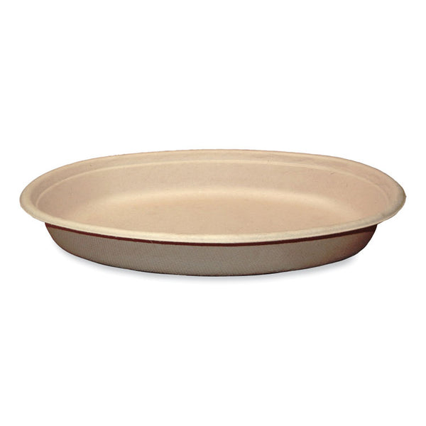 World Centric® Fiber Bowls, Burrito Bowl, 32 oz, 9.7 x 5.3 x 1.6, Natural, Paper, 300/Carton (WORBOSCUBBLFP) Case of 300