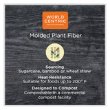 World Centric® Fiber Bowls, 6 oz, 3.5 x 3.5 x 2, Natural, Paper, 1,000/Carton (WORBOSCU6LFP) Case of 1000