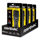 Rayovac® Virtually Indestructible LED Flashlight, 3 AAA Batteries (Included), Black (RAYROVDIY3AAA1) Each