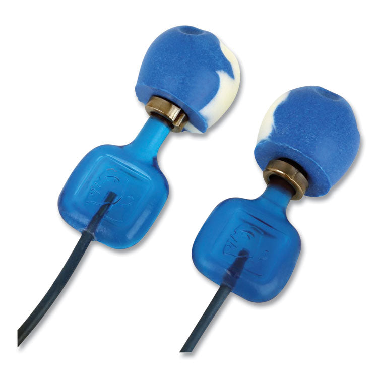 Howard Leight® by Honeywell TrustFit Trak Detectable Reusable Corded Foam Earplugs, One Size Fits Most, 29 dB NRR, Blue, 1,000/Carton (HOWTFTPOD30) Case of 1000
