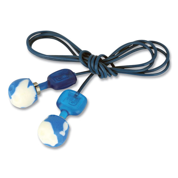 Howard Leight® by Honeywell TrustFit Trak Detectable Reusable Corded Foam Earplugs, One Size Fits Most, 29 dB NRR, Blue, 1,000/Carton (HOWTFTPOD30) Case of 1000