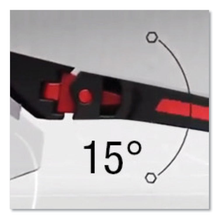 Honeywell Uvex™ Avatar Safety Glasses, Red/Black Polycarbonate Frame, Clear Polycarbonate Lens (UVXS2860HS) Each