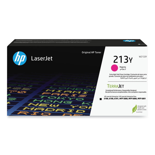 HP HP 213Y (W2133Y) Extra High-Yield Magenta Original LaserJet Toner Cartridge (HEWW2133Y)