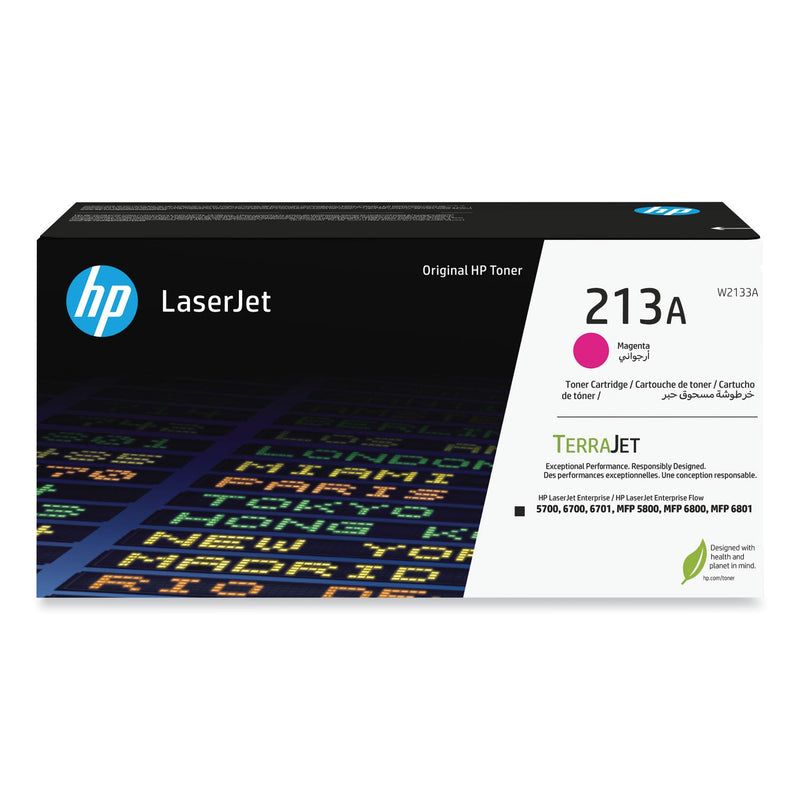 HP HP 213A (W2133A) Magenta Original LaserJet Toner Cartridge (HEWW2133A)