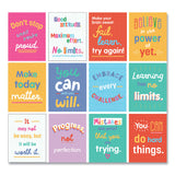 Carson-Dellosa Education Mini Posters, Growth Mindset Quotes, 8.5 x 11, 12/Set (CDP106009) Set of 12