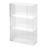 Kantek Triple Glove Dispenser, 10 x 4 x 16, Clear (KTKAH135) Each
