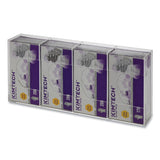 Kantek Quad Glove Dispenser, 10.5 x 4 x 21.25, Clear (KTKAH145) Each