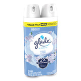 Glade® Air Freshener, Clean Linen Scent, 8.3 oz, 2/Pack, 3Packs/Carton (SJN346578)