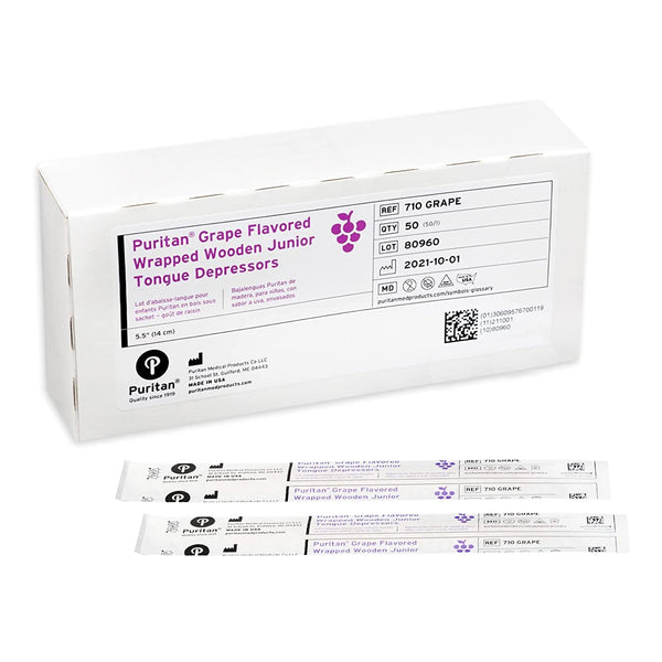 Puritan® Tongue Depressor 5-1/2 Inch Length Wood Junior (184737_CS) 1000/CS