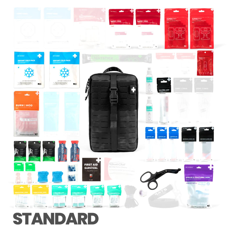 My Medic™ MYFAK Standard First Aid Kit Black Nylon Bag (1207719_EA) 1/EA