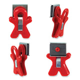 The Pencil Grip™ Magnet Man, Assorted Colors, 10/Pack (TPG13210) Pack of 10