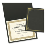 Geographics® Tree Free Award Certificates, 8.5 x 11, Natural with Gold Braided Border, 15/Pack (GEO49008) Each