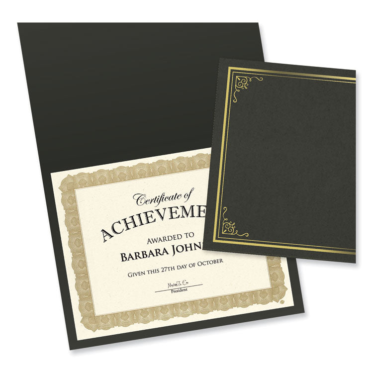 Geographics® Tree Free Award Certificates, 8.5 x 11, Natural with Gold Braided Border, 15/Pack (GEO49008) Each