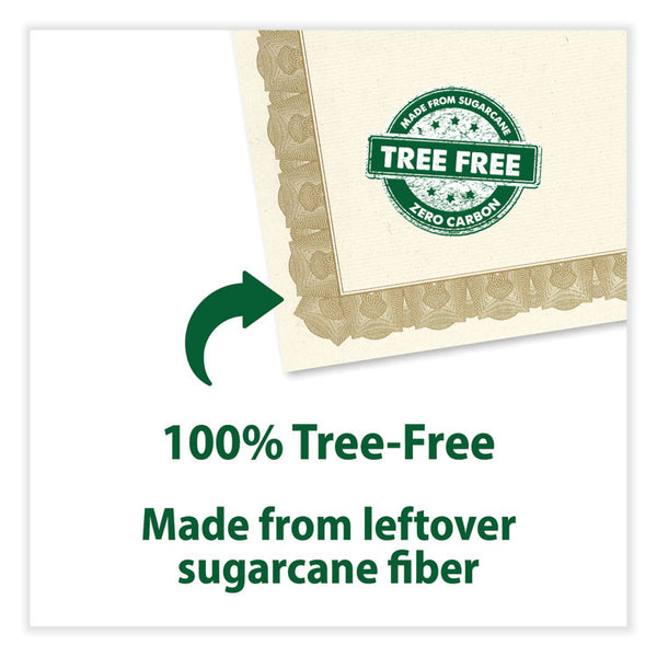 Geographics® Tree Free Award Certificates, 8.5 x 11, Natural with Gold Braided Border, 15/Pack (GEO49008) Each
