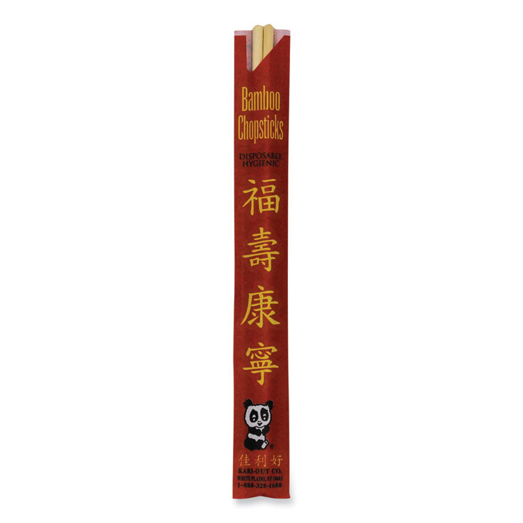 Kari-Out® Chopsticks, 9", 1,000/Carton (KOT1100200) Case of 1000