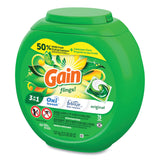 Gain® Flings Detergent Pods, Original, 76 Pods/Tub, 4 Tubs/Carton (PGC09207CT) Case of 4