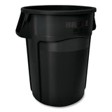 Rubbermaid® Commercial Brute Container, 55 gal, Resin, Black, 3/Carton (RCP17797393) Case of 3