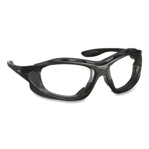 Honeywell Uvex™ Seismic Sealed Eyewear, Black Polycarbonate Frame, Clear Polycarbonate Lens (UVXS0600HS) Each