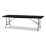 Iceberg iGear Fabric Table Top Cap Cover, Polyester, 30 x 96, Black (ICE16631) Each