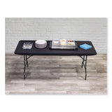 Iceberg iGear Fabric Table Top Cap Cover, Polyester, 30 x 72, Black (ICE16621) Each