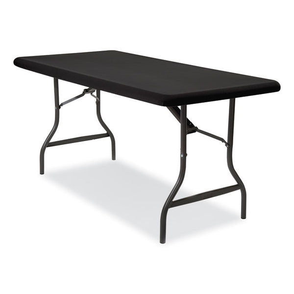 Iceberg iGear Fabric Table Top Cap Cover, Polyester, 30 x 96, Black (ICE16631) Each