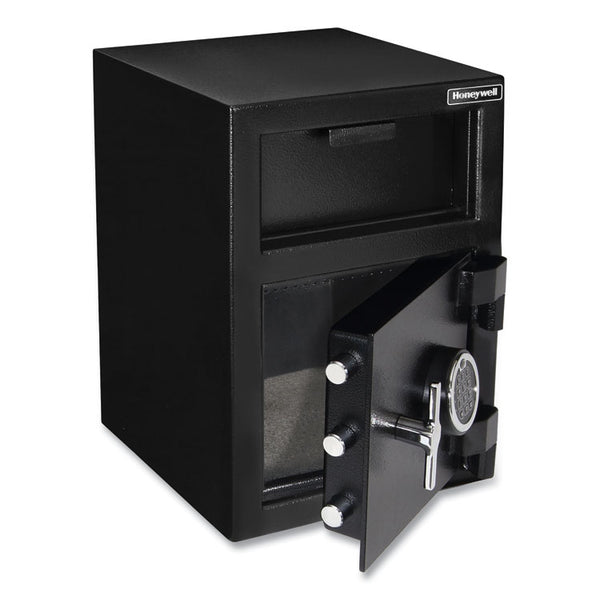 Honeywell Steel Depository Safe with Digital Lock, 14 x 15.2 x 20.2, 1.06 cu ft, Black (HWL5912) Each