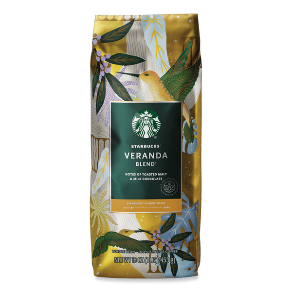 Starbucks® Veranda Blend Coffee, Whole Bean, 1 lb Bag (SBK12523486)