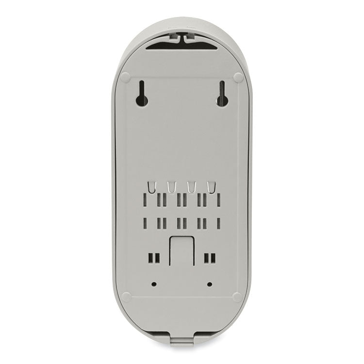 Dial® Professional Versa Dispenser for Cartridge Refills, 15 oz, 3.75" x 3.38" x 8.75, Light Gray/White, 6/Carton (DIA34037)