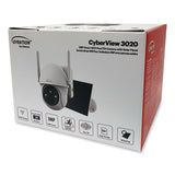 Gyration® Cyberview 3020 3MP Smart WiFi Pan/Tilt Camera with Solar Panel, 2304 x 1296 Pixels (ADECYBRVIEW3020) Each