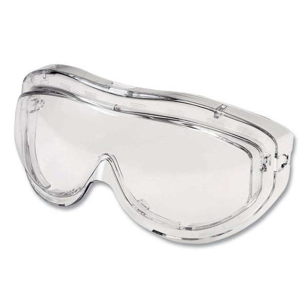 Honeywell Uvex™ Flex Seal OTG Goggles, Clear HydroShield Anti-Fog/Anti-Scratch Lens, Clear/Navy/Gray Frame (UVXS3400HS) Each