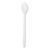 AmerCareRoyal® Polypropylene Cutlery, Soda Spoon, 7.87", White, 1,000/Carton (RPPP2303W) Case of 1000