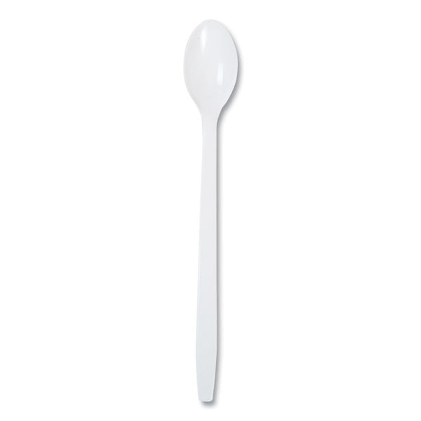 AmerCareRoyal® Polypropylene Cutlery, Soda Spoon, 7.87", White, 1,000/Carton (RPPP2303W)