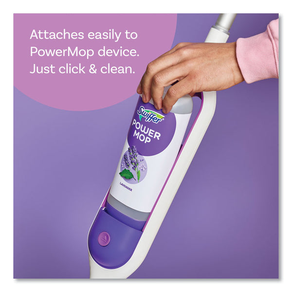 Swiffer® PowerMop Refill Cleaning Solution, Lavender Scent, 25.3 oz Refill Bottle, 6/Carton (PGC08421)