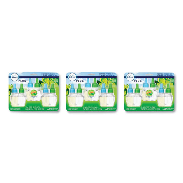 Febreze® PLUG Air Freshener Refills, Gain Original, 2.63 oz, 3 Pack, 3 Packs/Carton (PGC54341)