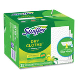 Swiffer® Dry Refill Cloths. 8 x 10.4, White, 32 Box, 4 Boxes/Carton (PGC83059)