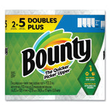 Bounty® Select-a-Size Kitchen Roll Paper Towels, 2-Ply, White, 6 x 11, 113 Sheets/Roll, 2 Double Plus Rolls/Pack, 4 Packs/Carton (PGC08362)