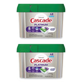 Cascade® ActionPacs, Fresh Scent, 26.7 oz Tub, 48/Tub, 3 Tubs/Carton (PGC27425)