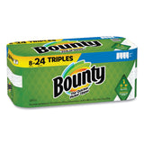 Bounty® Select-a-Size Kitchen Roll Paper Towels, 2-Ply, White, 6 x 11, 135 Sheets/Roll, 8 Triple Rolls/Carton (PGC05661)