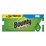 Bounty® Select-a-Size Kitchen Roll Paper Towels, 2-Ply, White, 6 x 11, 135 Sheets/Roll, 8 Triple Rolls/Carton (PGC05661)