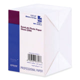 Epson® SureLab Photo Paper, 3.5 x 5, Gloss White, 400/Pack (EPSS400211) Pack of 400