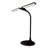OttLite Wellness Series Pivot LED Desk Lamp with Dual Shades, 13.25" to 26" High, Black (OTTCSN59G5W) Each
