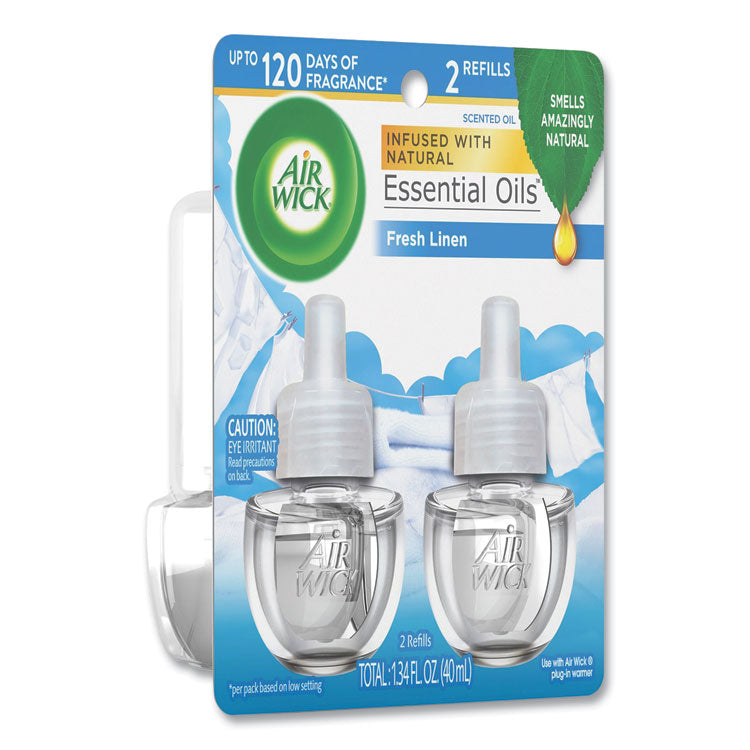 Air Wick® Scented Oil Refill, Fresh Waters, 0.67 oz, 2/Pack (RAC79717PK) Pack of 2