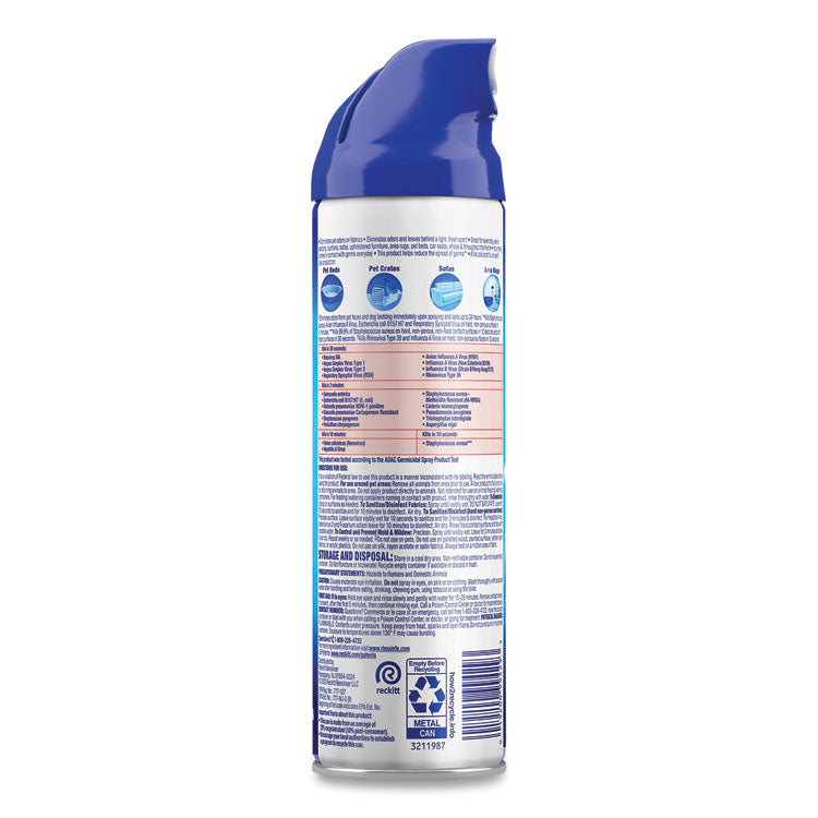 LYSOL® Brand Disinfectant Spray II Pet Odor Eliminator, Fresh, 15 oz Aerosol Spray, 12/Carton (RAC99804CT)