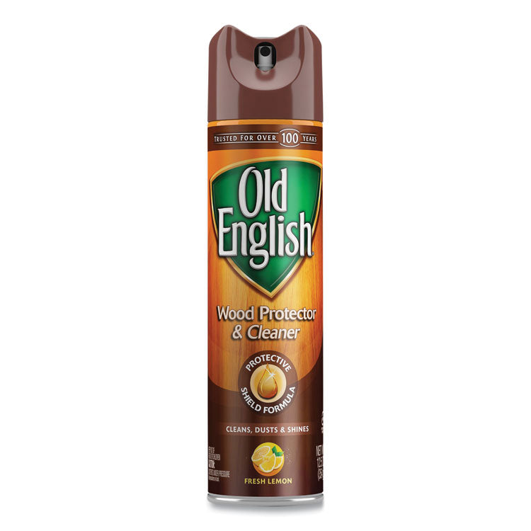 OLD ENGLISH® Furniture Polish, Fresh Lemon Scent, 12.5 oz Aerosol Spray, 12/Carton (RAC74035CT) Case of 12