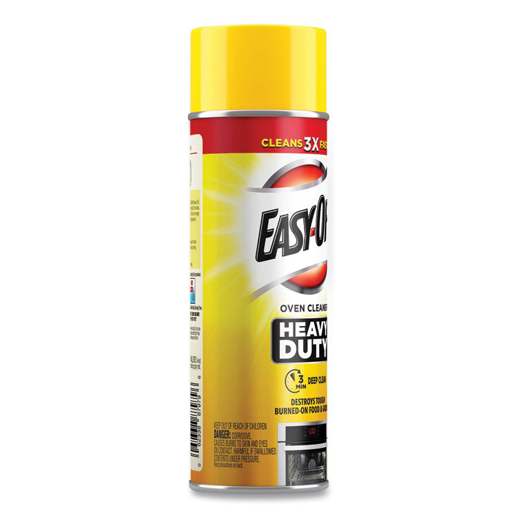 EASY-OFF® Heavy Duty Oven Cleaner, Fresh Scent, Foam, 14.5 oz Aerosol Spray (RAC87979) Each