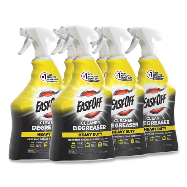 EASY-OFF® Heavy Duty Cleaner Degreaser, 32 oz Spray Bottle, 6/Carton (RAC99624) Case of 6