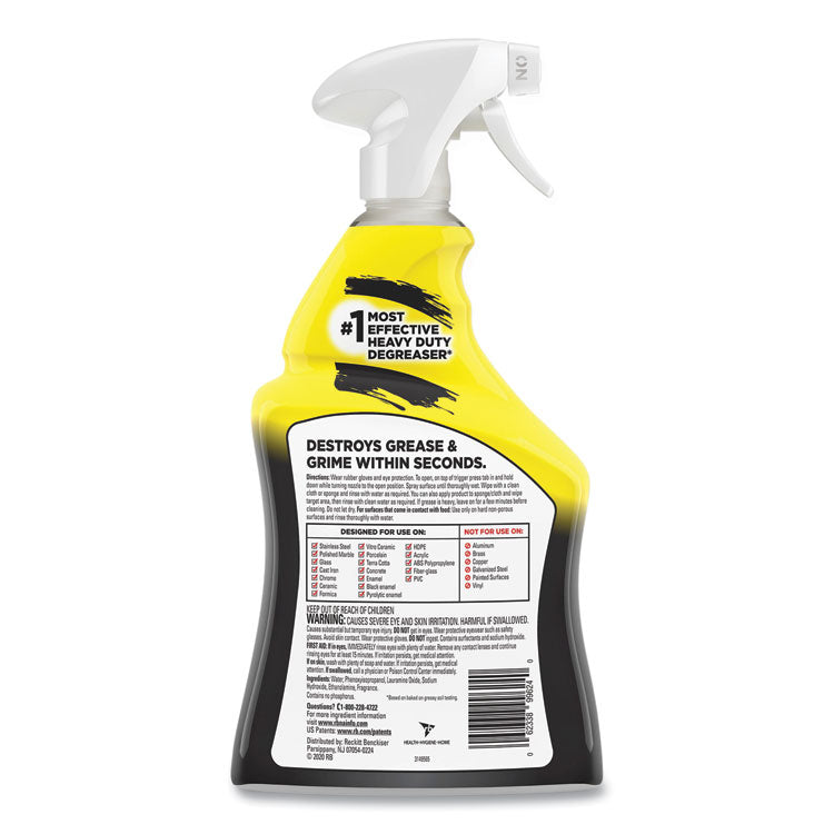 EASY-OFF® Heavy Duty Cleaner Degreaser, 32 oz Spray Bottle, 6/Carton (RAC99624) Case of 6